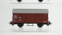 Märklin H0 Konvolut Hochbordwagen Gedeckter Güterwagen mit Bremserhaus Gedeckter Güterwagen Containetrtargewagen "VTG" mit Bremserhaus DB/DR/NS/SBB-CFF/NSCB