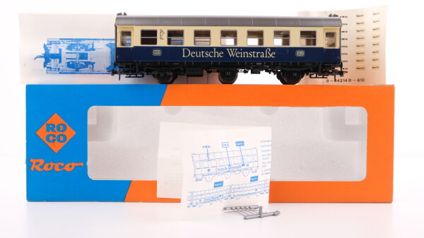 Roco H0 4214B Umbauwagen "Deutsche Weinstraße" DB