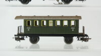 Märklin H0 Konvolut Personenwagen 2.Kl. Blech Länderbahnn (teilw. beleuchtet)
