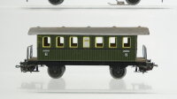 Märklin H0 Konvolut Personenwagen 2.Kl. Blech Länderbahnn (teilw. beleuchtet)