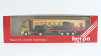 Herpa H0 Volvo Sattelschlepper 360 mit Auflieger Metaxa