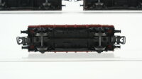 Trix/Electrotren/Lima H0 Konvolut Hochbordwagen Gedeckter Güterwagen mit Bremserhaus Niederbordwagen beladen DB/RN/FS