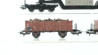 Märklin H0 Konvolut Schwerlastwagen mit Trafo "AEG" (unvollständig) Hochbordwagen DB