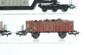 Märklin H0 Konvolut Schwerlastwagen mit Trafo "AEG" (unvollständig) Hochbordwagen DB
