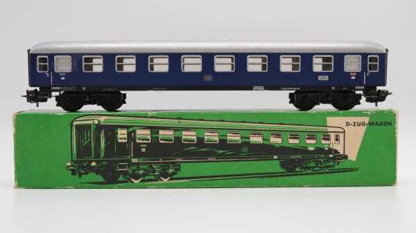 Märklin H0 4027 Reisezugwagen (dunkelblauer Wagenkasten) A4ümg der DB