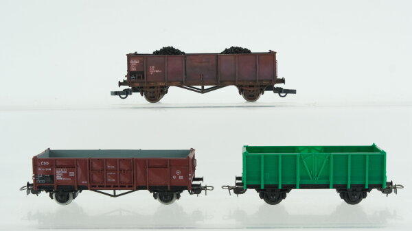 Piko H0 Konvolut Hochbordwagen DB/u.a.