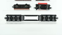 Märklin H0 Konvolut Hochbordwagen Gedeckter Güterwagen Niederbordwagen Kipplore Schwerlastwagen DB/u.a.