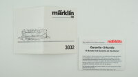 Märklin H0 3032 Dampflok BR 81 010 DB Wechselstrom (vermutlich verharzt)