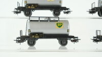 Märklin H0 Konvolut Kesselwagen "BP" DB (ein Puffer fehlt)