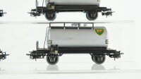Märklin H0 Konvolut Kesselwagen "BP" DB (ein Puffer fehlt)