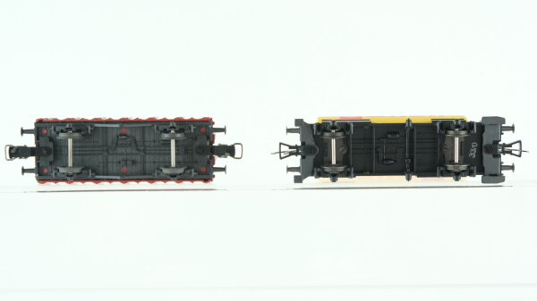 Fleischmann H0 Konvolut Kesselwagen "Shell" Rungenwagen DB