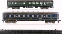Fleischmann H0 Konvolut Speisewagen "DSG" Personenwagen 2.Kl. Schlawagen "CIWL" Mitteleinstiegwagen 2.Kl. mit Expressgut-Abteil DB/DSG/u.a.