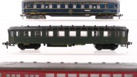 Fleischmann H0 Konvolut Speisewagen "DSG" Personenwagen 2.Kl. Schlawagen "CIWL" Mitteleinstiegwagen 2.Kl. mit Expressgut-Abteil DB/DSG/u.a.