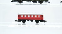 Unbekannt N Konvolut Personenwagen Schienenbus Beiwagen Eigenbau, Postwagen, Umbauwagen rot, Donerbüchse DB, u.a.