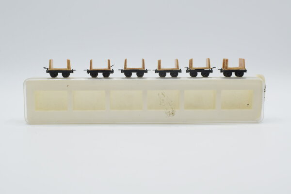 Roco N Konvolut Feldbahn Wagen 6er Pack in OVP ohne Etikett