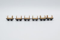 Roco N Konvolut Feldbahn Wagen 6er Pack in OVP ohne Etikett