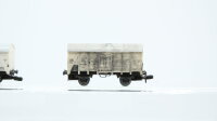 Unbekannt N Konvolut Güterwagen Kühlwagen weiss 1 x gesupert DB (1 Kupplung fehlt)