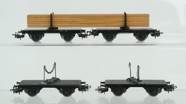 Märklin H0 Konvolit Drehschemelwagen Drehschemelwagen mit Ladung Länderbahn