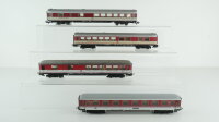 Märklin H0 Konvolut Personenwagen1.Kl. rot-weiss...