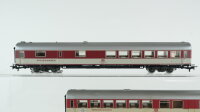 Märklin H0 Konvolut Personenwagen1.Kl. rot-weiss Speisewagen rot-weiss DB (teilw. beleuchtet, ungetestet)