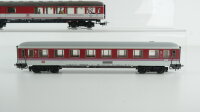 Märklin H0 Konvolut Personenwagen1.Kl. rot-weiss Speisewagen rot-weiss DB (teilw. beleuchtet, ungetestet)