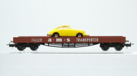 Faller H0  Autotransportwagen AMS mit Faller Porsche 911...