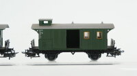 Märklin H0 Konvolut Personenwagen Packwagen 2-chsig grün Länderbahn