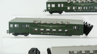 Unbekannt H0 Konvolut Doppelstockwagen 2-teilig DR