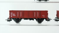 Märklin H0 Konvolut Trapezdachschiebewagen Hochbordwagen Hochbordwagen mit Bremserhaus DB/DR/NS
