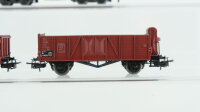 Märklin H0 Konvolut Trapezdachschiebewagen Hochbordwagen Hochbordwagen mit Bremserhaus DB/DR/NS