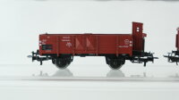 Märklin H0 Konvolut Trapezdachschiebewagen Hochbordwagen Hochbordwagen mit Bremserhaus DB/DR/NS