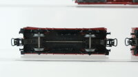 Märklin H0 Konvolut Trapezdachschiebewagen Hochbordwagen Hochbordwagen mit Bremserhaus DB/DR/NS