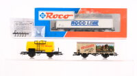 Roco H0 Konvolut Schiebewandwagen "Roco Line"...