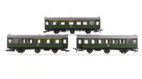 Roco H0 Konvolut Personenwagen 1./2.Kl. 2.Kl. grün...