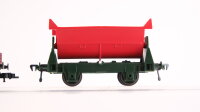 Fleischmann H0 Konvolut Kipploren Kranwagen Niederbordwagen DB/u.a.