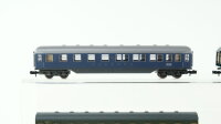 Minitrix N Konvolut Personenwagen 2 x 3.Kl. lang, Reisezugwagen 1.Kl., Reisezugwagen "Touropa" DB, u.a.