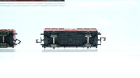 Fleischmann N Konvolut Güterwagen 2 x Hochbordwagen, Teleskophaubenwagen 6-achsig mit 2 Coils DB