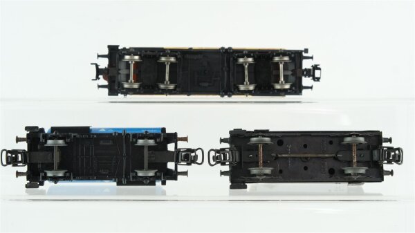 Märklin H0 Konvolut Kesselwagen "Wacker Aral" Kesselwagen mit Bremserhaus "Shell" DB