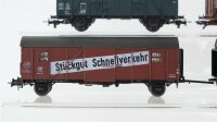 Roco H0 Konvolut Gedeckte Güterwagen-Set...