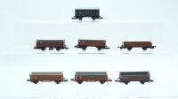 Unbekannt N Konvolut Güterwagen 5 x Hochbordwagen,...