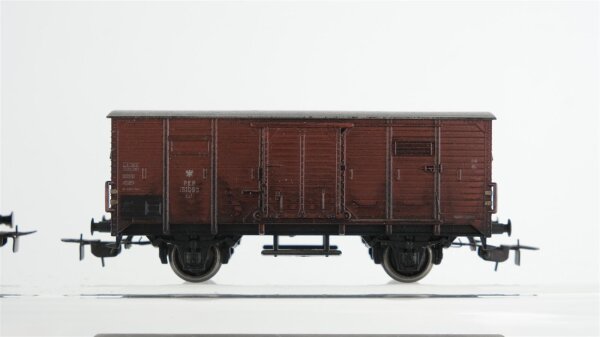 Piko H0 Konvolut Gedeckte Güterwagen DR/DSB/PKP