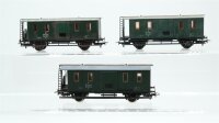Kleinbahn H0 Konvolut Personenwagen 3 x Gepäckwagen...