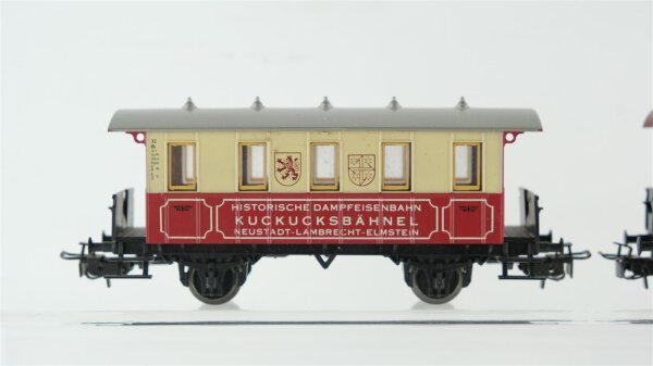 Märklin H0 Konvolut Personenwagen 2 x Donnerbüchse "Kuckucksbähnel"
