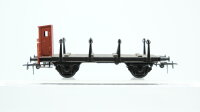 Unbekannt H0 Konvolut Rungenwagen mit Bremserhaus Rungenwagen Hochbordwagen K.W.St.E./u.a.