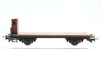 Liliput H0 Konvolut Flachwagen mit Ladung Flachwagen mit Bremserhaus Niederbordwagen mit Ladung "Holzkiste Plane Milkana" ÖBB/u.a. (kleinere Abbrüche vorhanden)