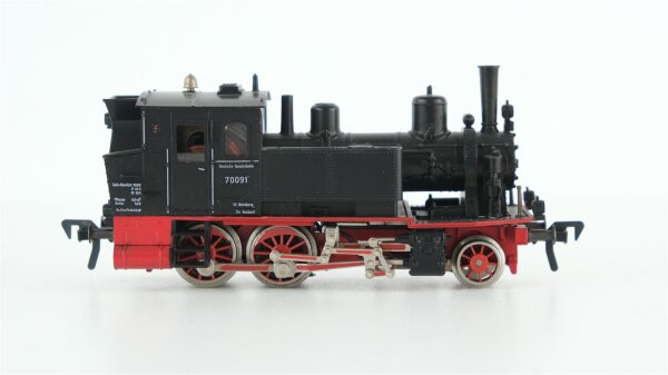 Fleischmann H0 4016 Dampflok BR 70 091 DB Gleichstrom Analog