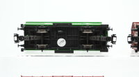 Märklin H0 Konvolut Kühlwagen mit Bremserhaus "Persil Seefische" Gedeckter Güterwagen "Stückgut-Schnell-Verkehr" Niederbordwagen DR