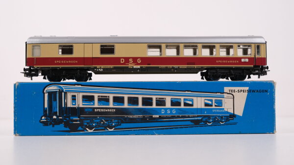 Märklin H0 4087 Reisezugwagen TEE SPEISEWAGEN  WR4üm / WRümh 132 der DB (2 Löcher im Dach)