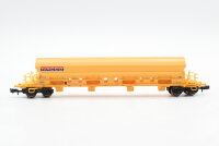 Roco N 25390 Schwenkdachwagen NACCO gelb DB