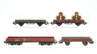 Märklin H0 Konvolut Niederbordwagen Niederbordwagen...